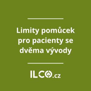 Limity pomůcek pro pacienty se dvěma vývody