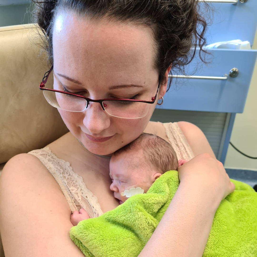 Tomášek s maminkou