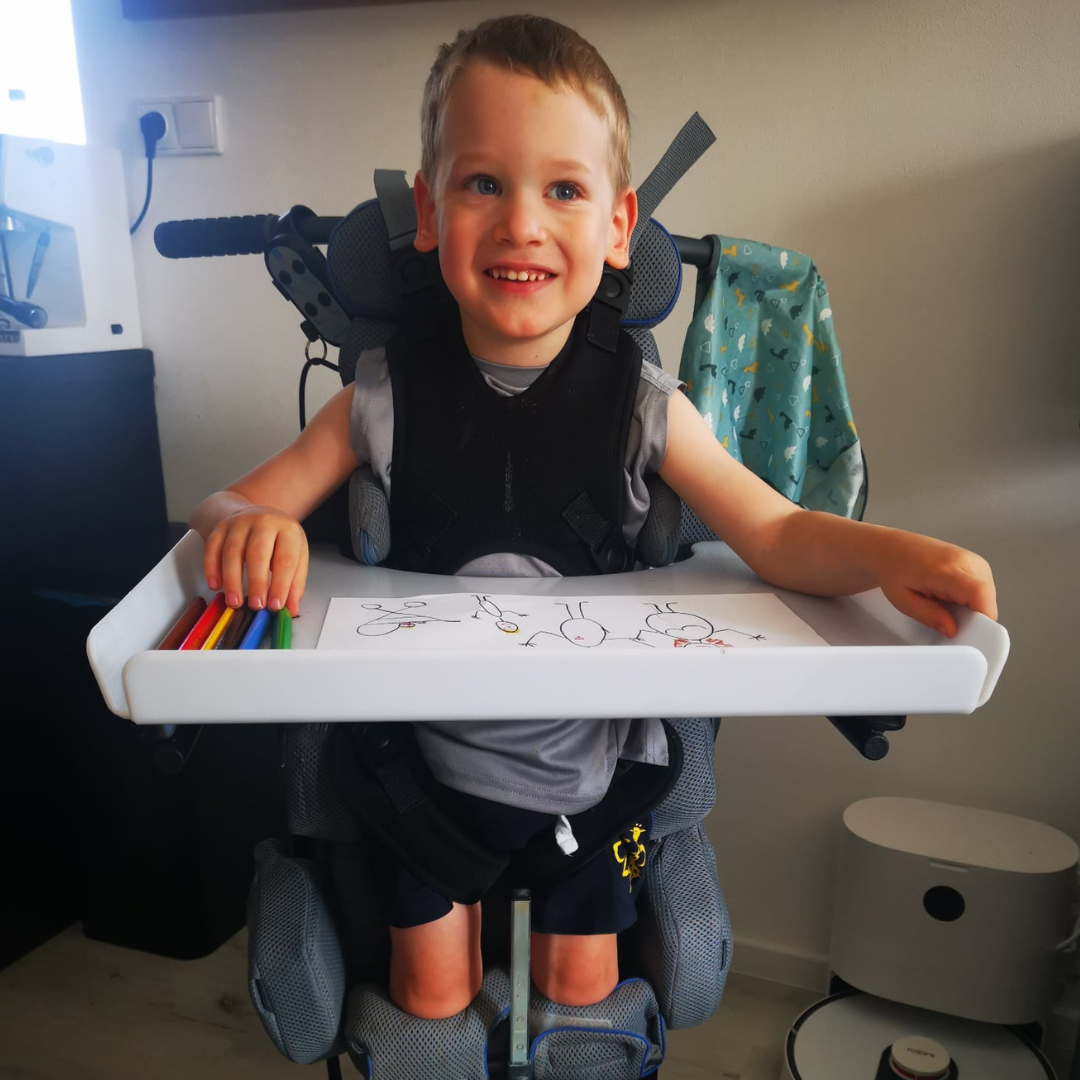 Tomášek, dětská mozková obrna