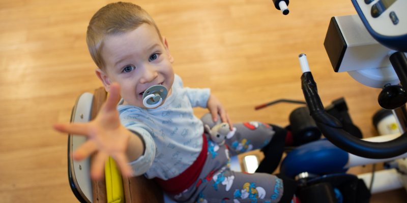 Tomášek, dětská mozková obrna